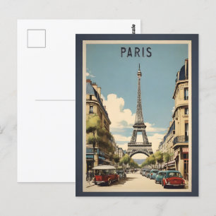 Postal Afiche de París