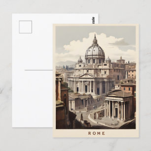Postal Afiche de Roma