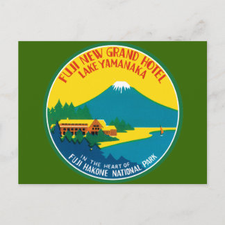 Postal Afiche de viaje de Fiji