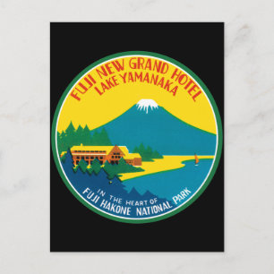 Postal Afiche de viaje de Fiji