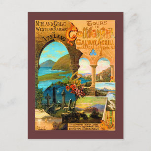 Postal Afiche de viaje de Galway