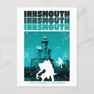 Postal Afiche de viaje de Innsmouth