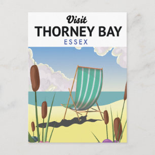 Postal Afiche de viajes de Thorney Bay, Essex Seaside