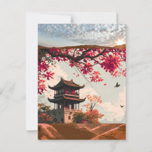 Postal Afiche de viajes - Impresión de arte en la pared d