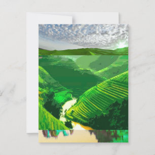 Postal Afiche de viajes - Impresión de arte en la pared d