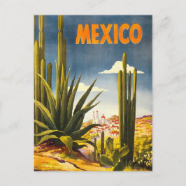Postal Afiche de viajes México