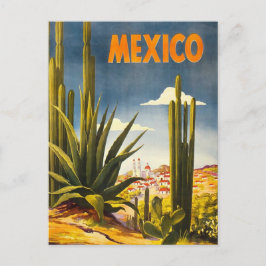 Postal Afiche de viajes México