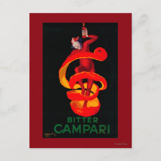 Postal Afiche martirizado de CampariEurope
