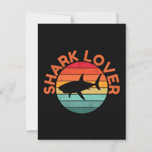 POSTAL AFICIONADO DE LOS TIBURONES