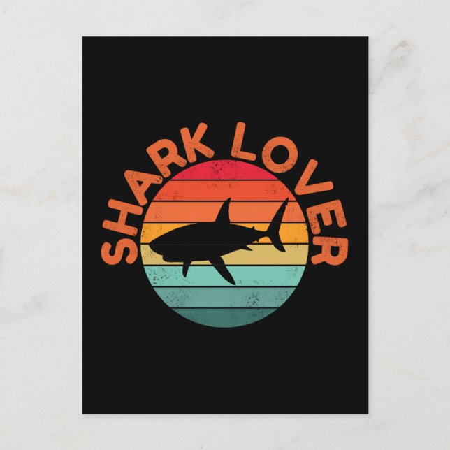 POSTAL AFICIONADO DE LOS TIBURONES (Anverso)