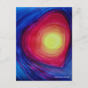 Postal Afirmación de abundancia