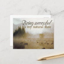 Afirmación de motivación "de éxito"