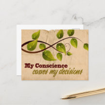 Afirmación de motivación "Mi conciencia"
