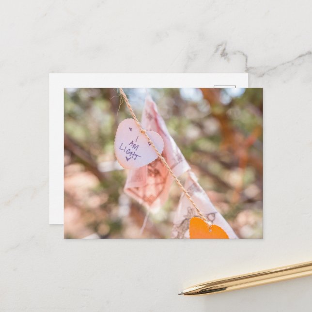 Postal Afirmación inspiradora (Anverso/Reverso In Situ)