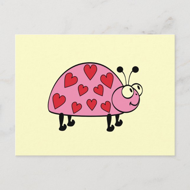 Postal Afortunadas camisetas y regalos para el corazón (Anverso)