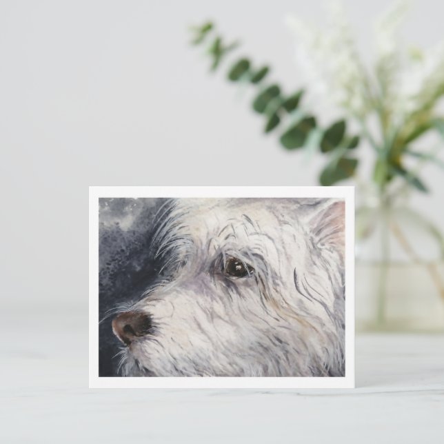 Postal Afortunado (Anverso de pie)