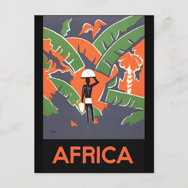 Postal África (Anverso)