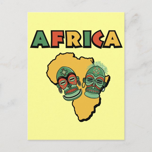 Postal África (Anverso)