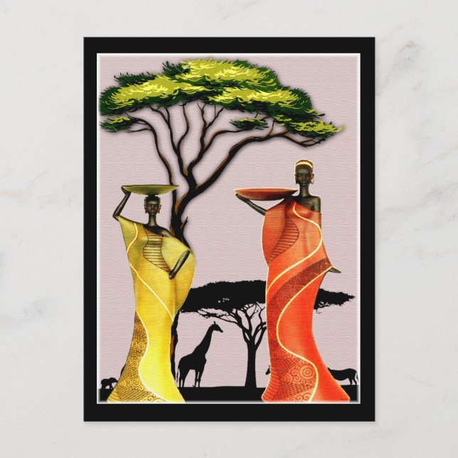 Postal África (Anverso)