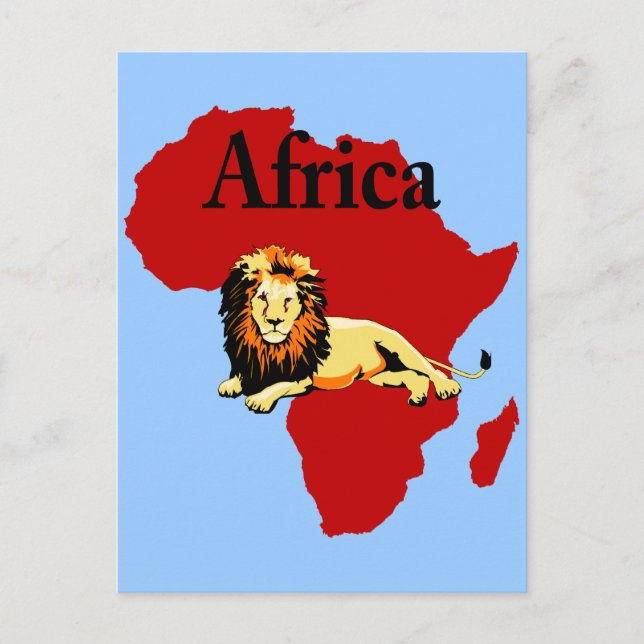 Postal África (Anverso)