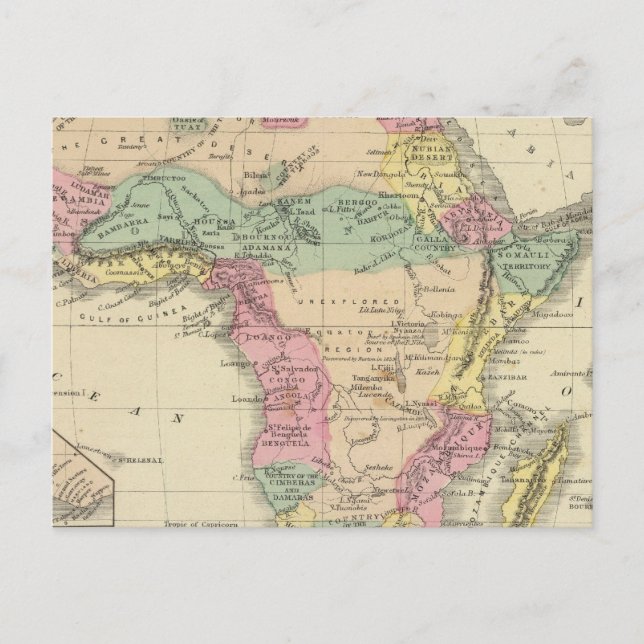 Postal África 13 (Anverso)