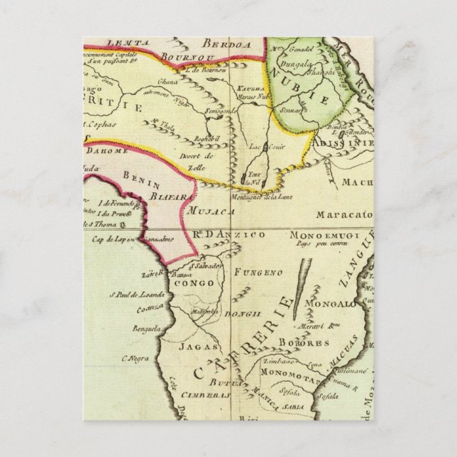 Postal África 20 (Anverso)