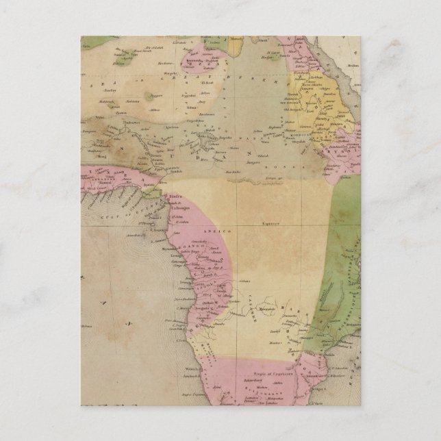Postal África 21 (Anverso)