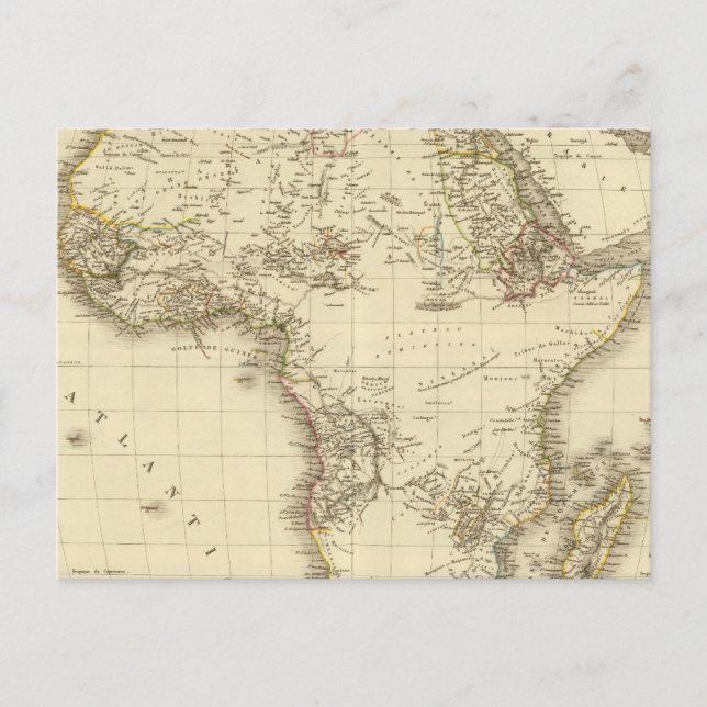 Postal África 3 (Anverso)