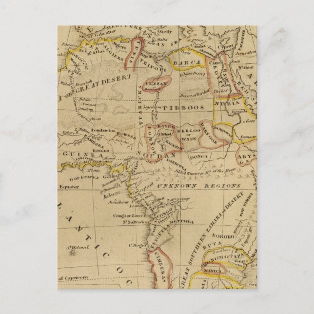 Postal África 4 (Anverso)