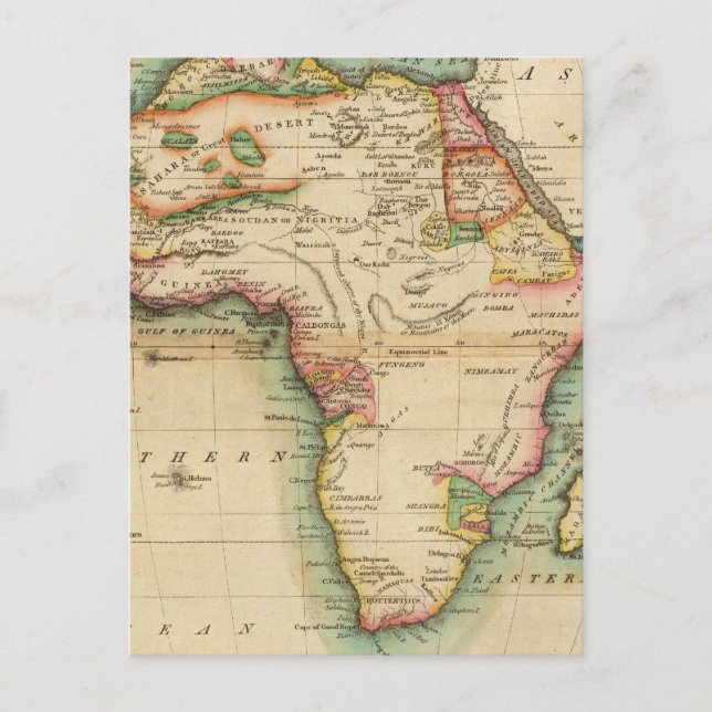 Postal África 43 (Anverso)