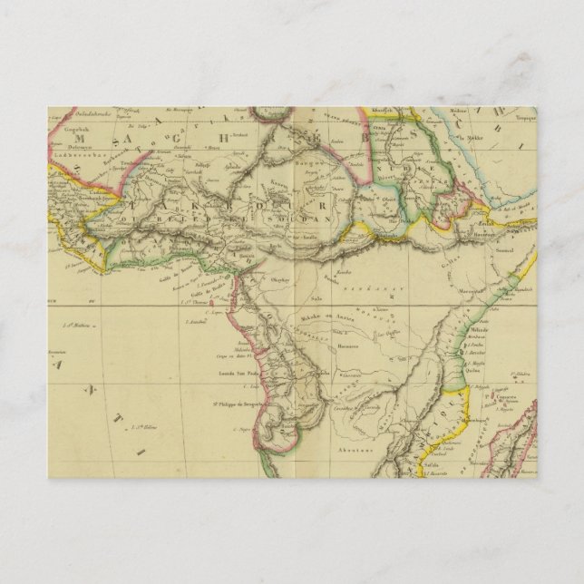 Postal África 6 (Anverso)