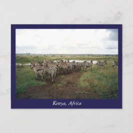 Postal África: Animales salvajes de Kenia