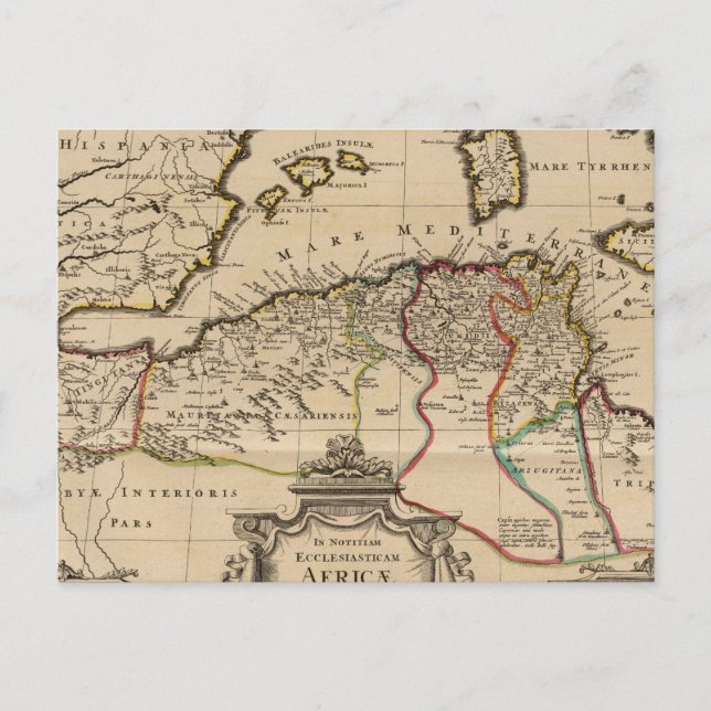 Postal África del Norte 3 (Anverso)