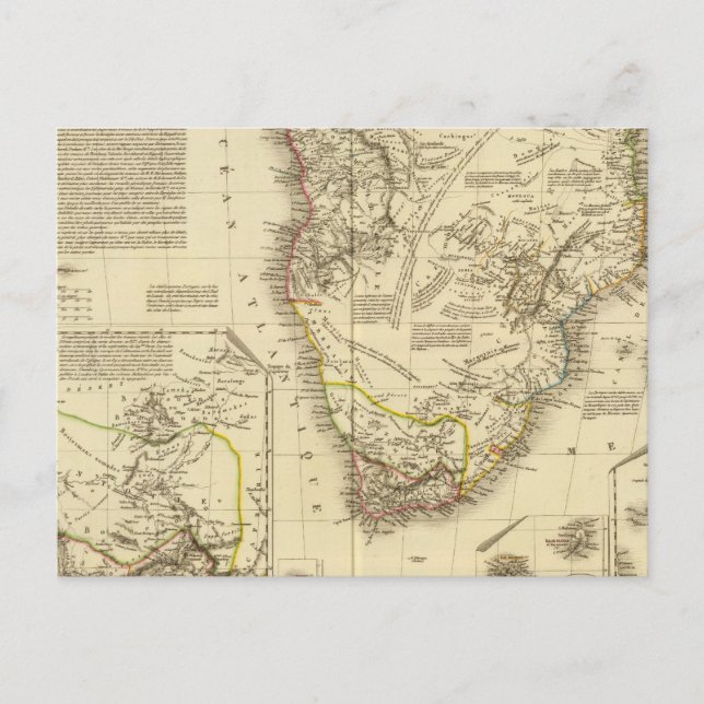 Postal África meridional 2 (Anverso)