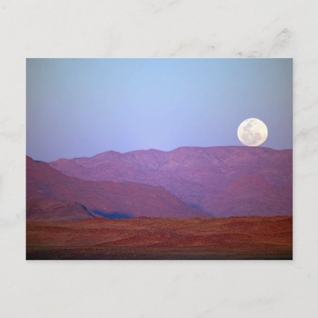 Postal África, Namibia, Sossusvlei. Reposo de luna llena (Anverso)