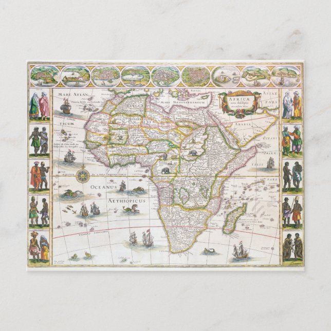 Postal África Nova, c.1617 (Anverso)