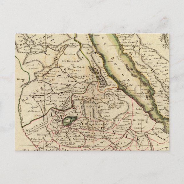 Postal África Oriental (Anverso)