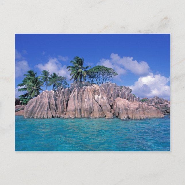 Postal África, Seychelles, Isla Praslin, St. Pierre (Anverso)