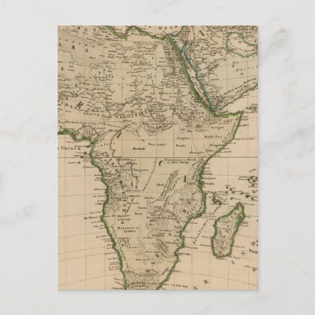 Postal África y Asia (Anverso)