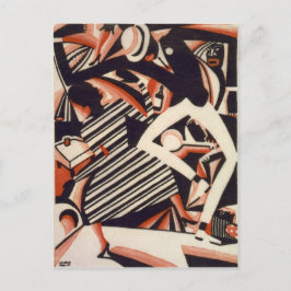 Postal Afroamericanos 1920 - Dibujando en dos colores