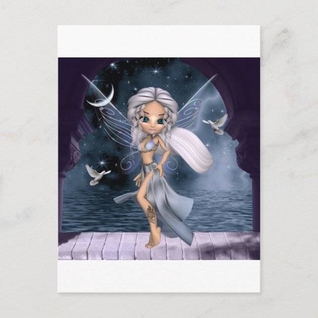 Postal Afrodita Fairy (Anverso)