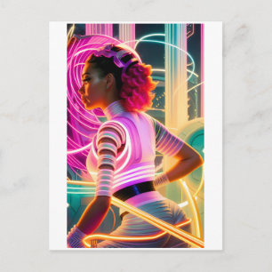 Postal Afrofuturismo Cinco