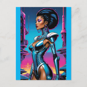 Postal Afrofuturismo Cuatro Ken Gage Sci-Fi