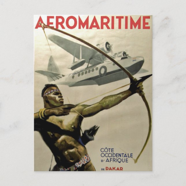 Postal Afromarino (Anverso)