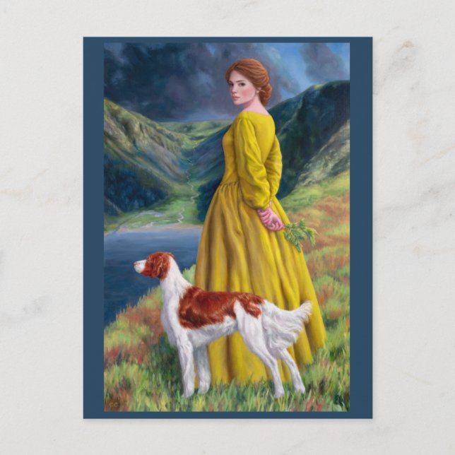 Postal "After the Storm." Greeting Card (Anverso)