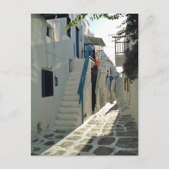 Postal Afternoon in Mykonos (Anverso)