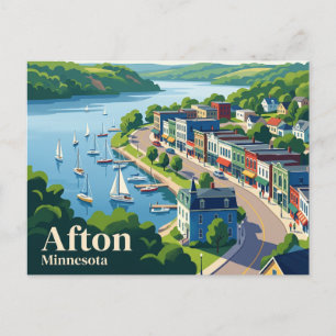 Postal Afton EE. UU.
