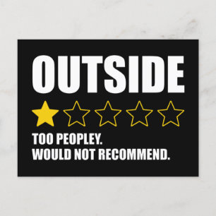 Postal Afuera - Demasiada Gente. No recomendaría