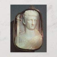 Agate Cameo con el retrato de Claudius