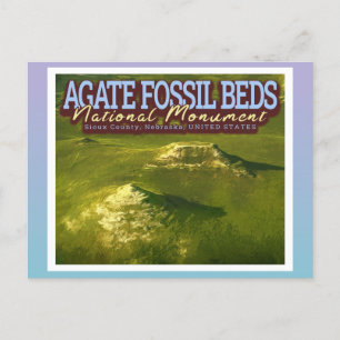 POSTAL AGATE FOSSIL BEDS MONUMENTO NACIONAL - NEBRASKA EE